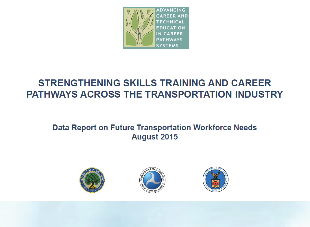 Strengthening Skills Training and Career Pathways Across the Transportation Industry Preview Image