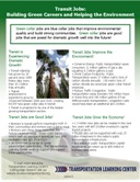 Green Transit Jobs Fact Sheet Preview Image